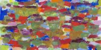 Vétheuil, 50 x 100 cm, Acryl auf Leinwand, 2014