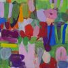 Im Gruenen, 120 x 120 cm, Acryl auf Leinwand, 2014